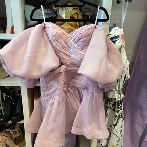 AJE Purple Dress worn once! Size AUS 8 US 4